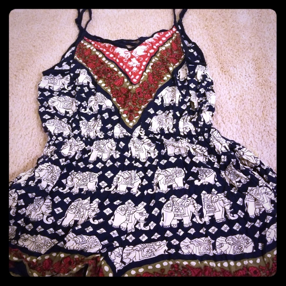 Cute Romper with elephants
